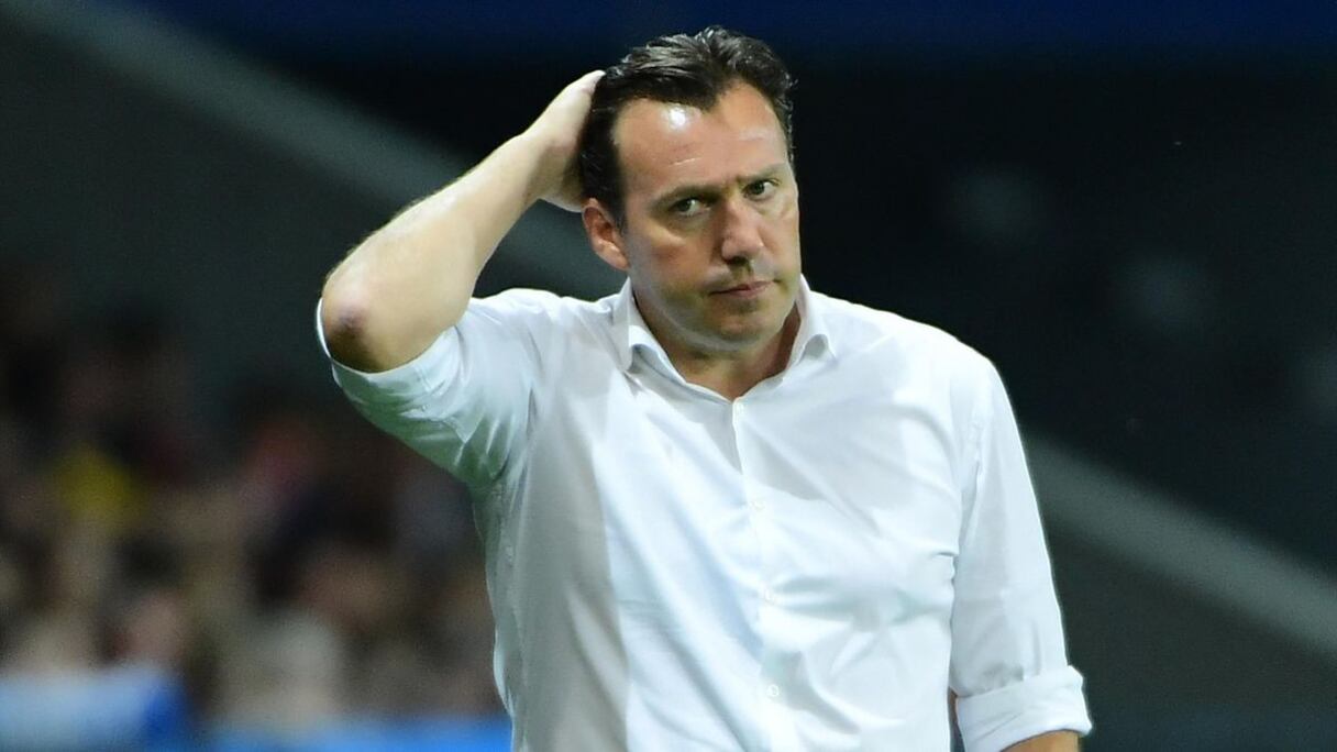 Marc Wilmots, entraîneur belge.
