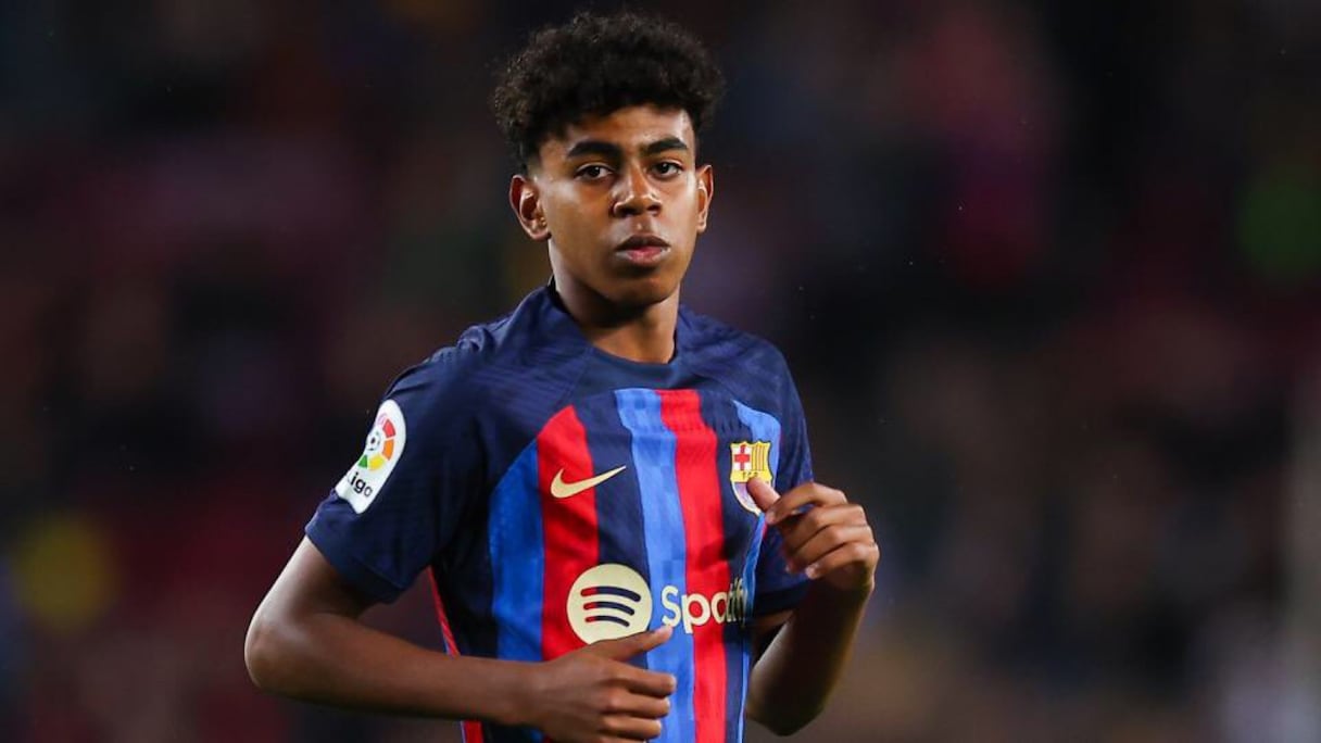 Lamine Yamal, joueur du FC Barcelone