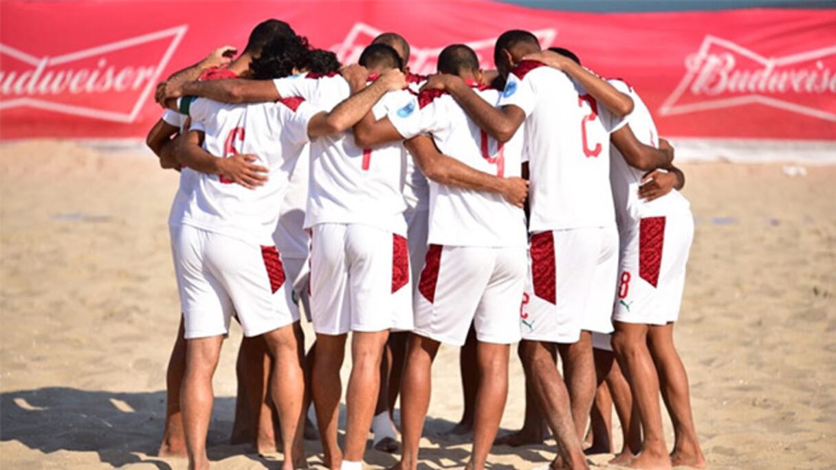 L'équipe nationale marocaine de Beach Soccer