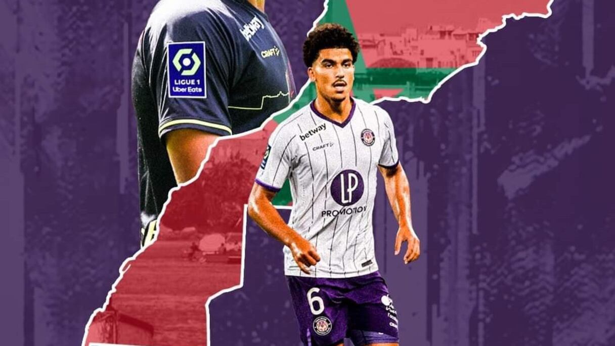 Zakaria Aboukhlal, attaquant marocain de Toulouse FC.