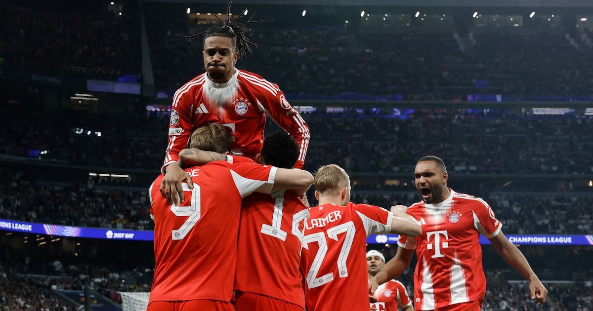 Ligue des champions: Le Bayern punit le Real à Madrid (2-1) et prend une option pour les demies