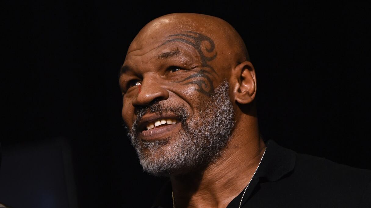 Mike Tyson, ancien champion américain de boxe.