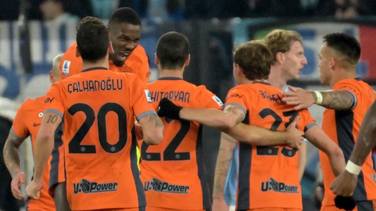 Les joueurs de l’Inter Milan.