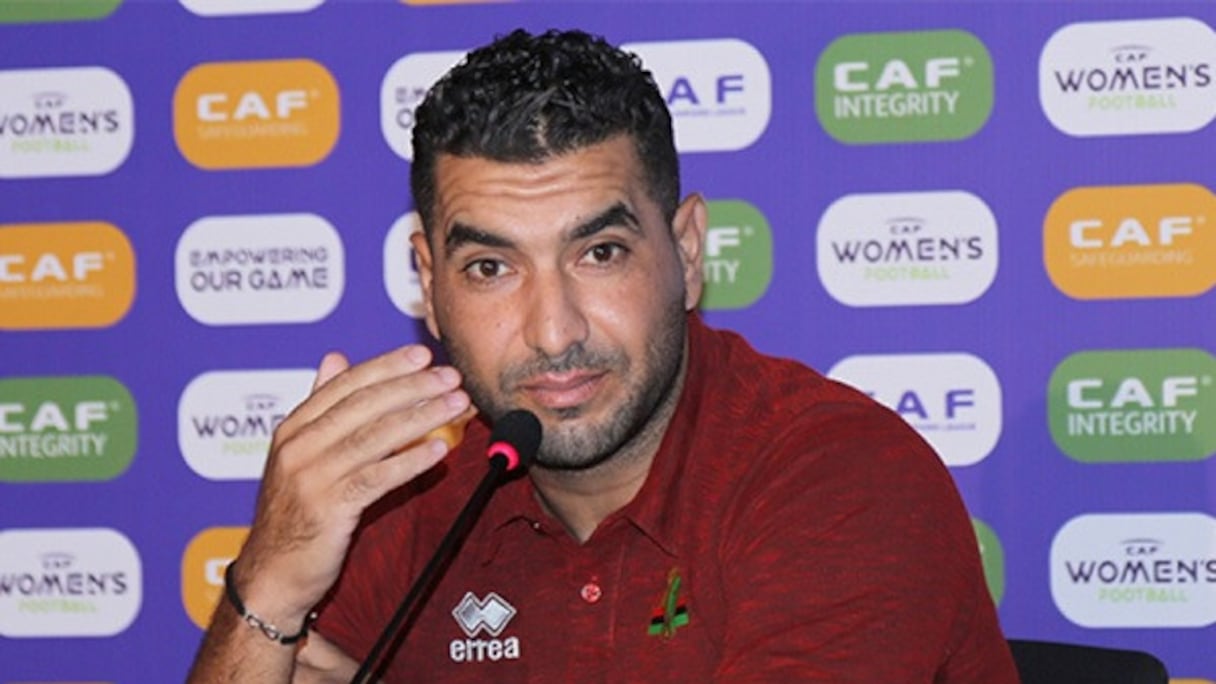 Amine Alioua, entraineur de l'AS FAR