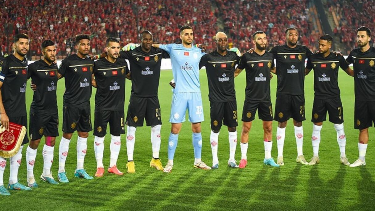 Les joueurs du Wydad de Casablanca.