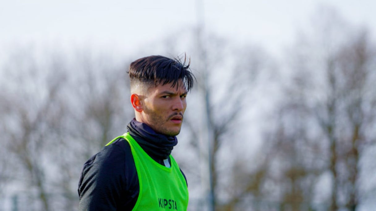 Achraf Dari au Sporting de Charleroi.