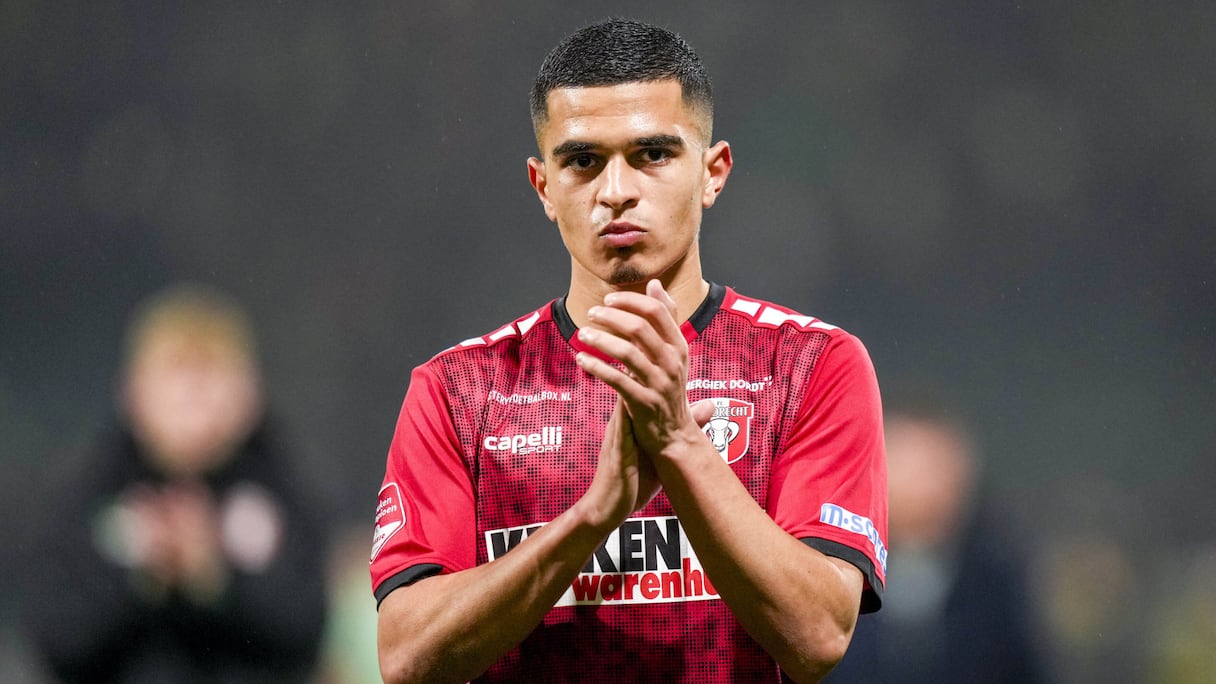 Ilias Sebaoui, sous le maillot de FC Dordrecht.