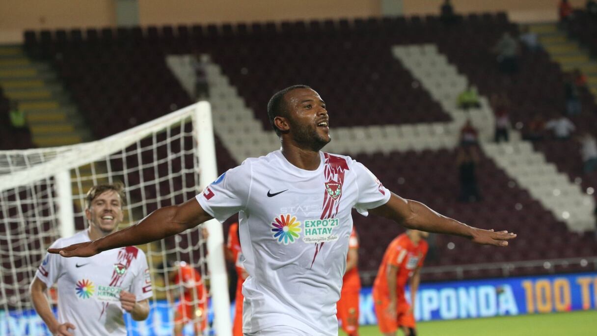 Ayoub El Kaabi buteur avec Hatayspor.
