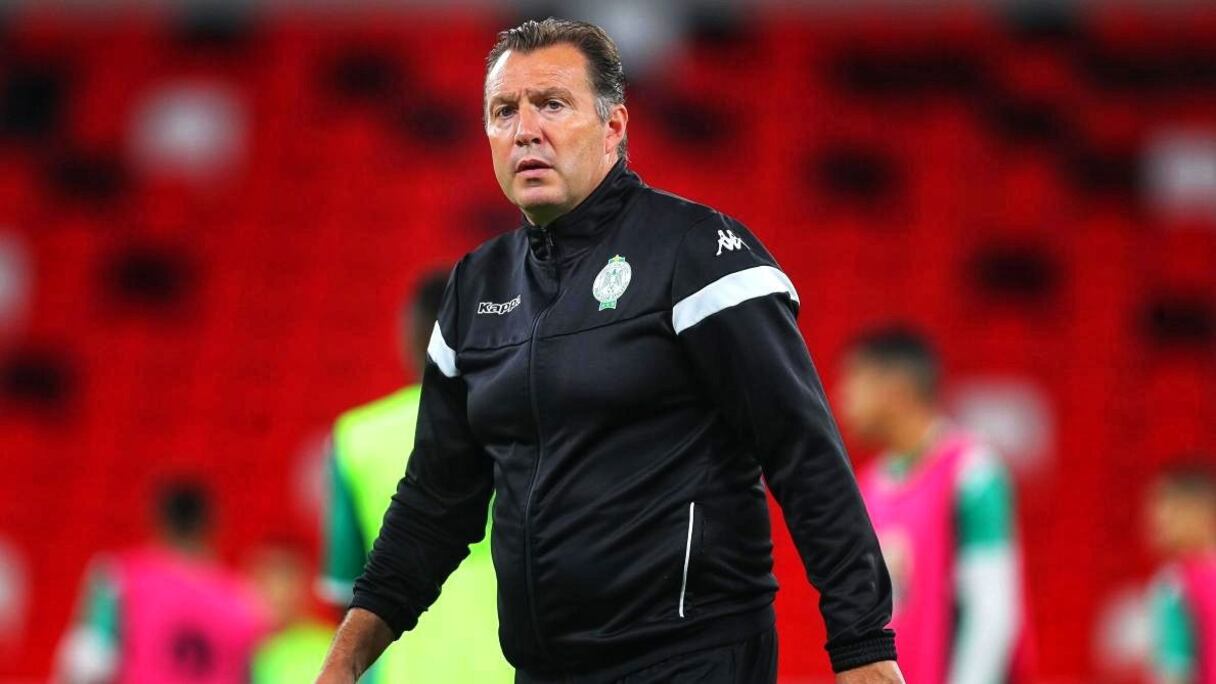 Marc Wilmots, entraîneur belge.