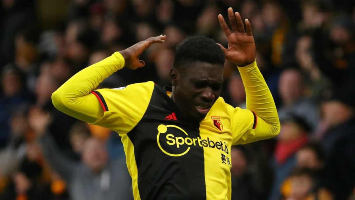 Ismaïla Sarr, international sénégalais de Watford.