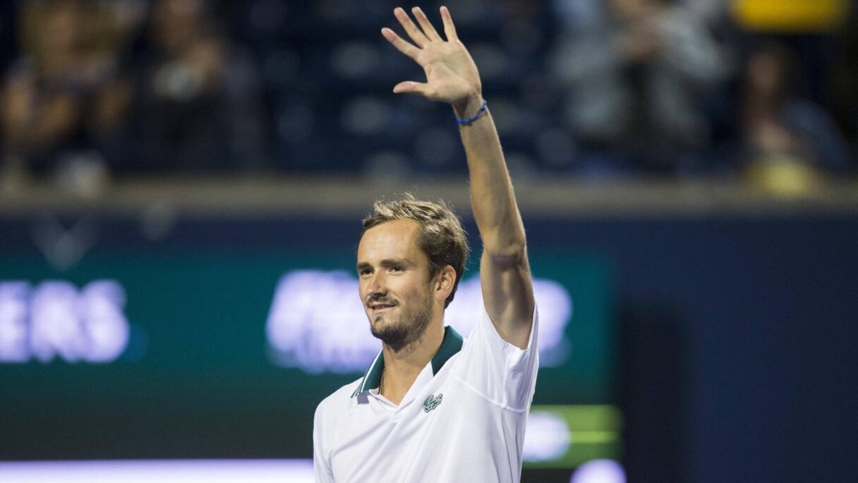 Le Russe Daniil Medvedev.