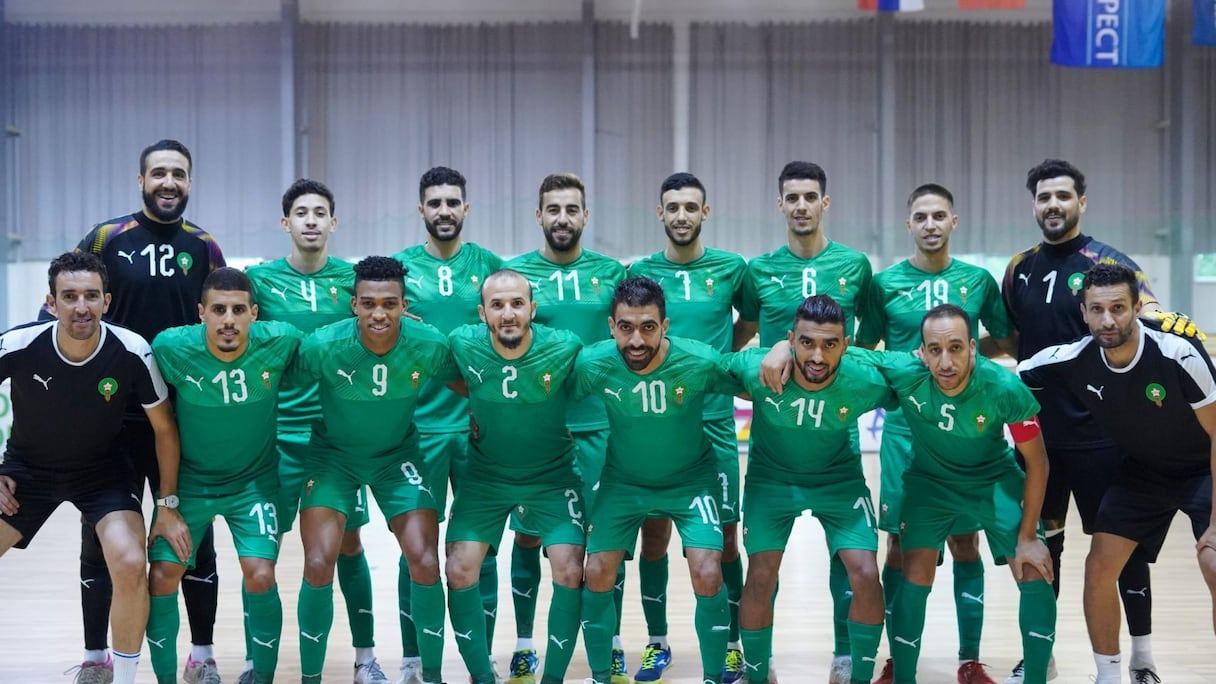 L'équipe nationale de Futsal.