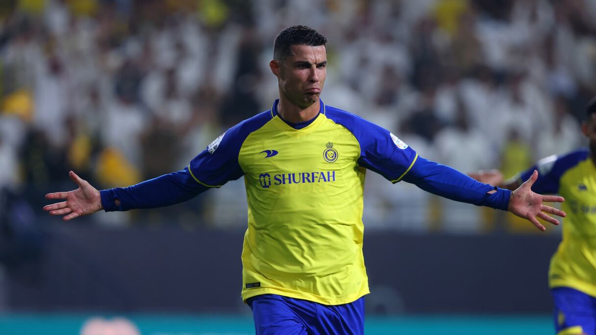 Cristiano Ronaldo sous les couleurs d'Al Nasser