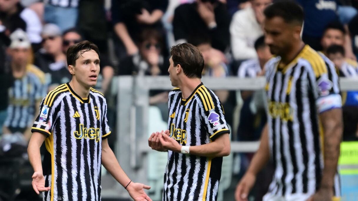 Les joueurs de la Juventus.