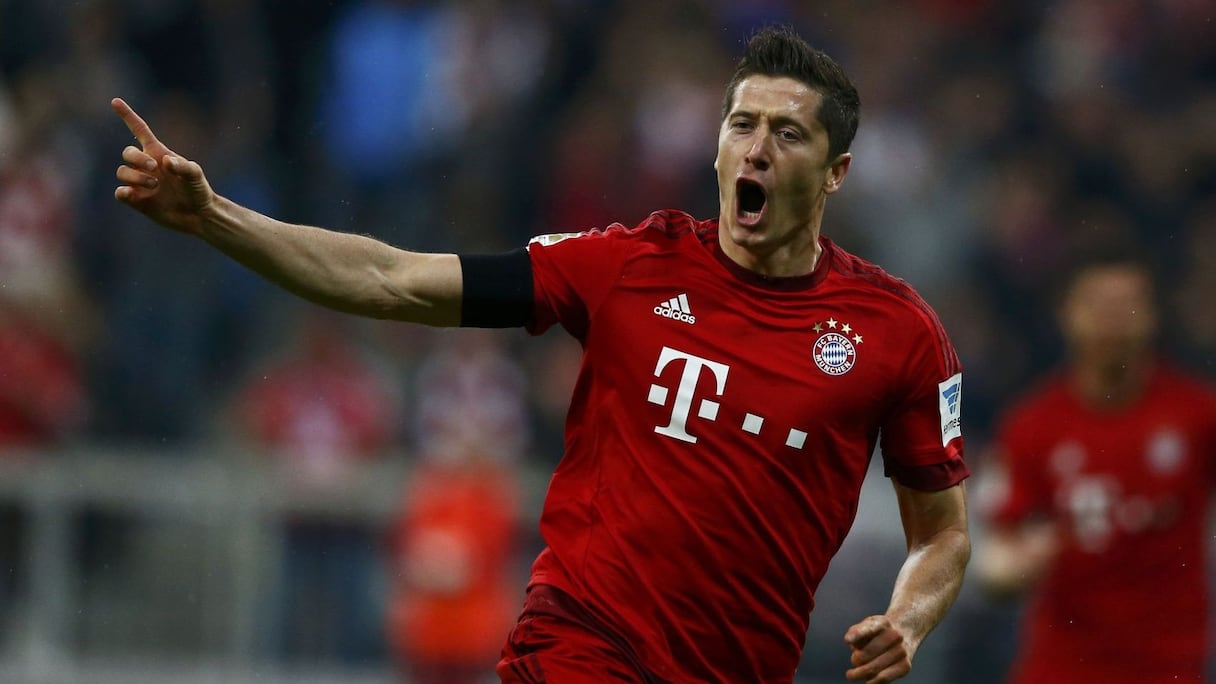 2- Robert Lewandowski (Bayern Munich): 19 buts (un but par rencontre en moyenne)