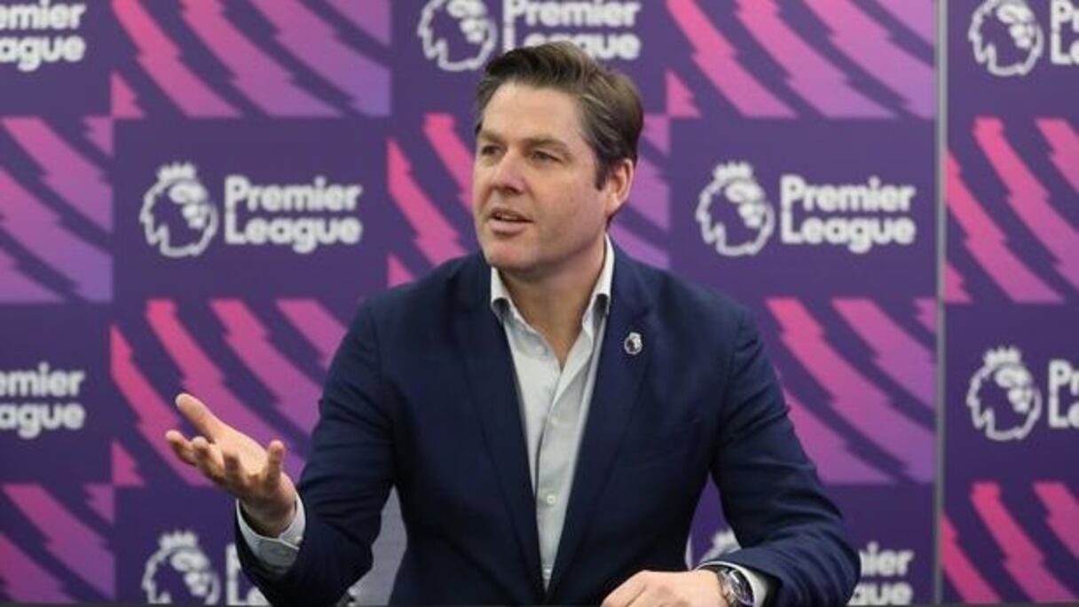 Richard Masters, directeur général de la Premier League.
