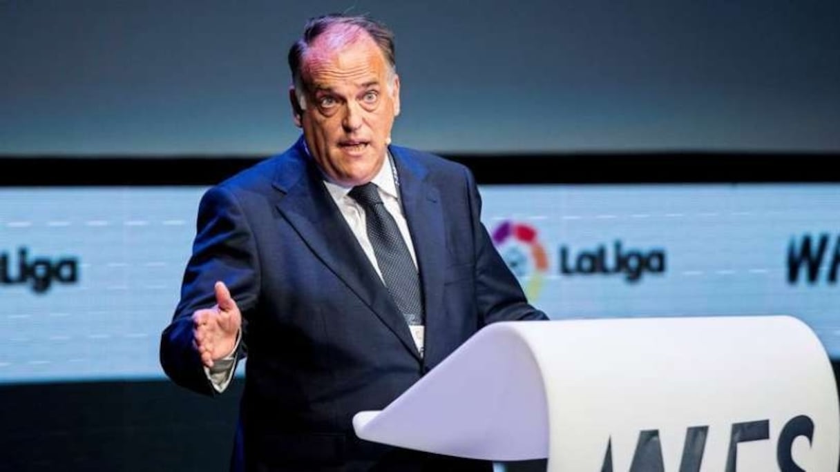 Javier Tebas, président de la Liga espagnole (LFP).