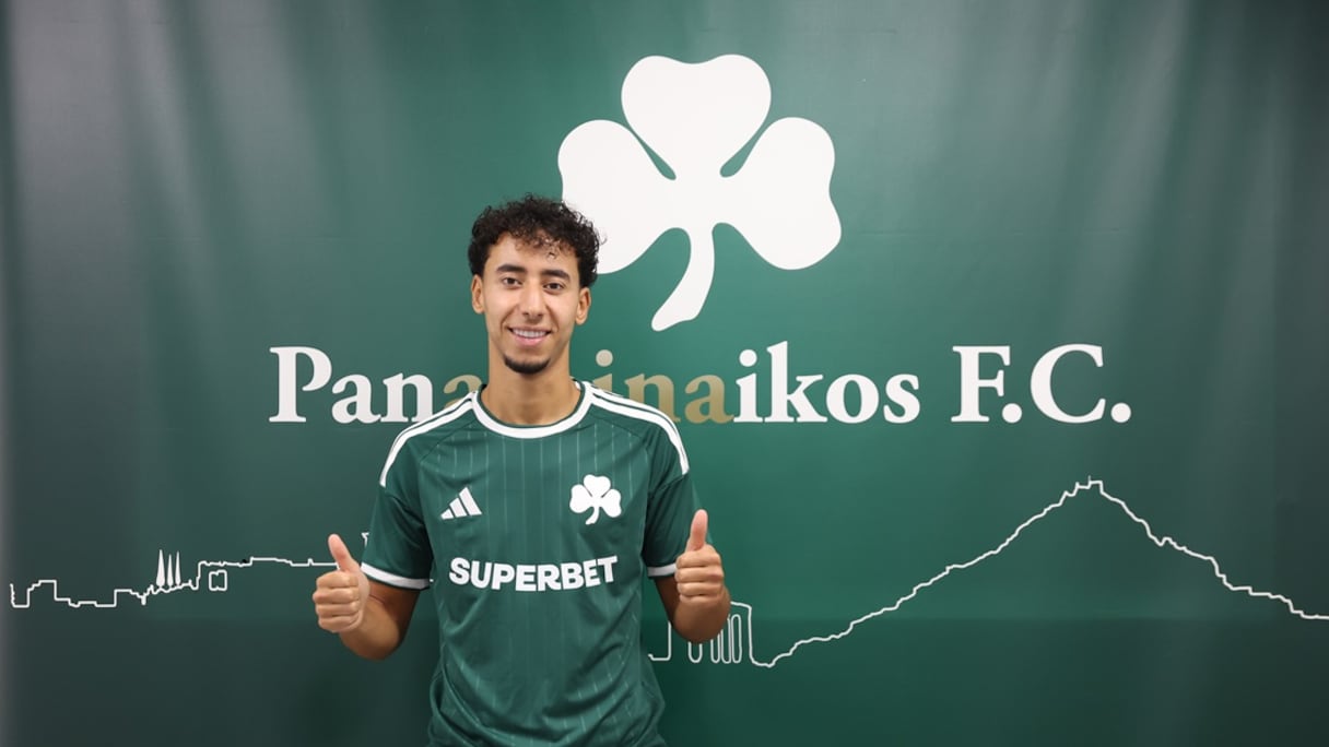 Anass Salah-Eddine sous les couleurs du Panathinaïkós