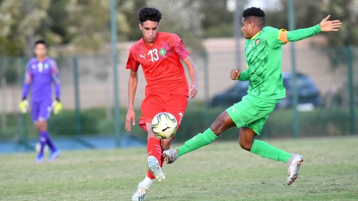 Match amical de l'équipe nationale U20 contre le Togo, samedi 28 novembre 2020.