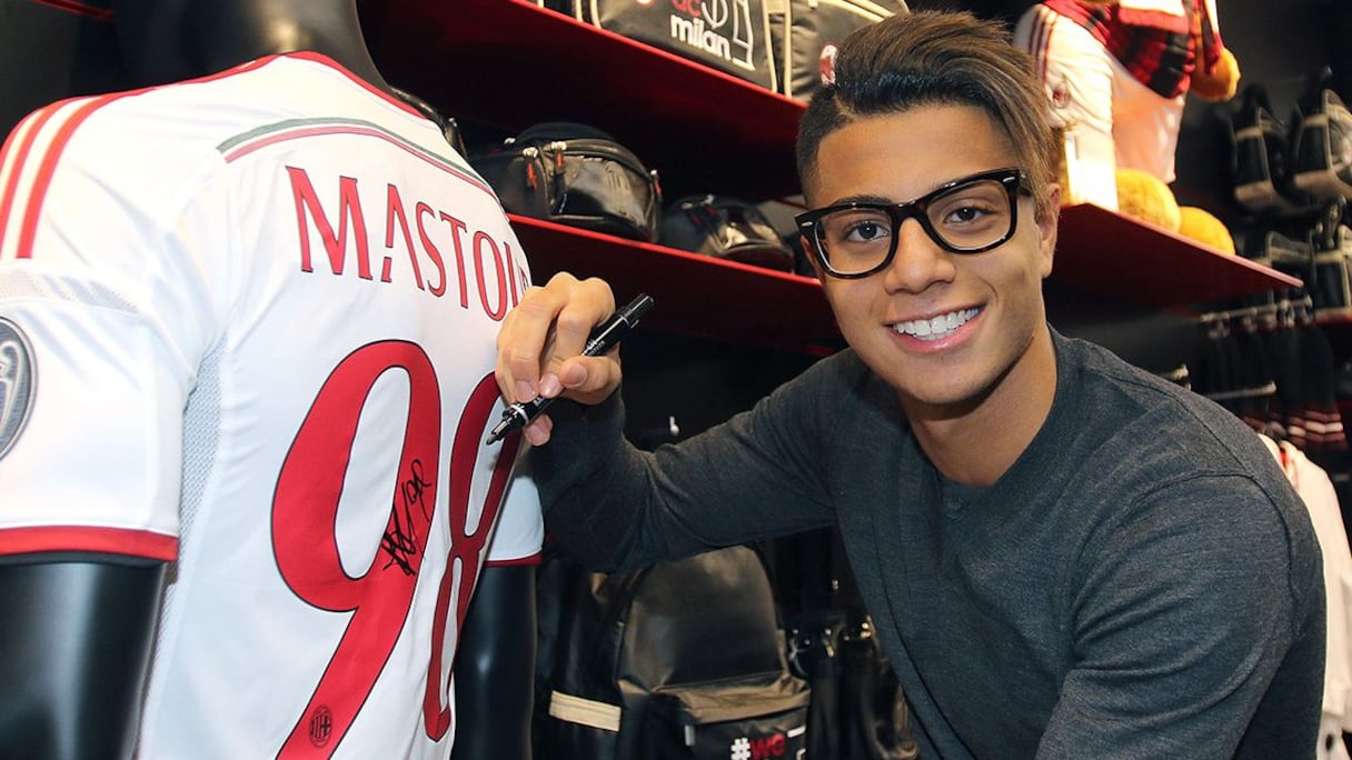 Hachim Mastour, international marocain de Malaga.