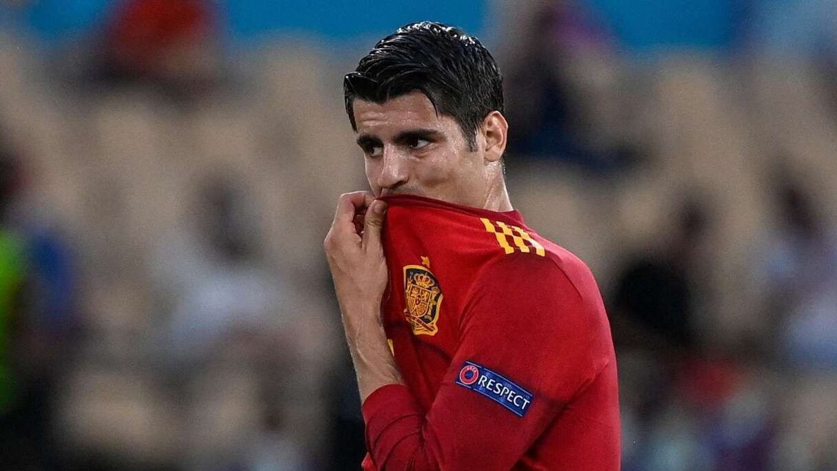 Alvaro Morata a reçu des menaces de mort à cause de son manque d’efficacité lors de l'Euro 2021.
