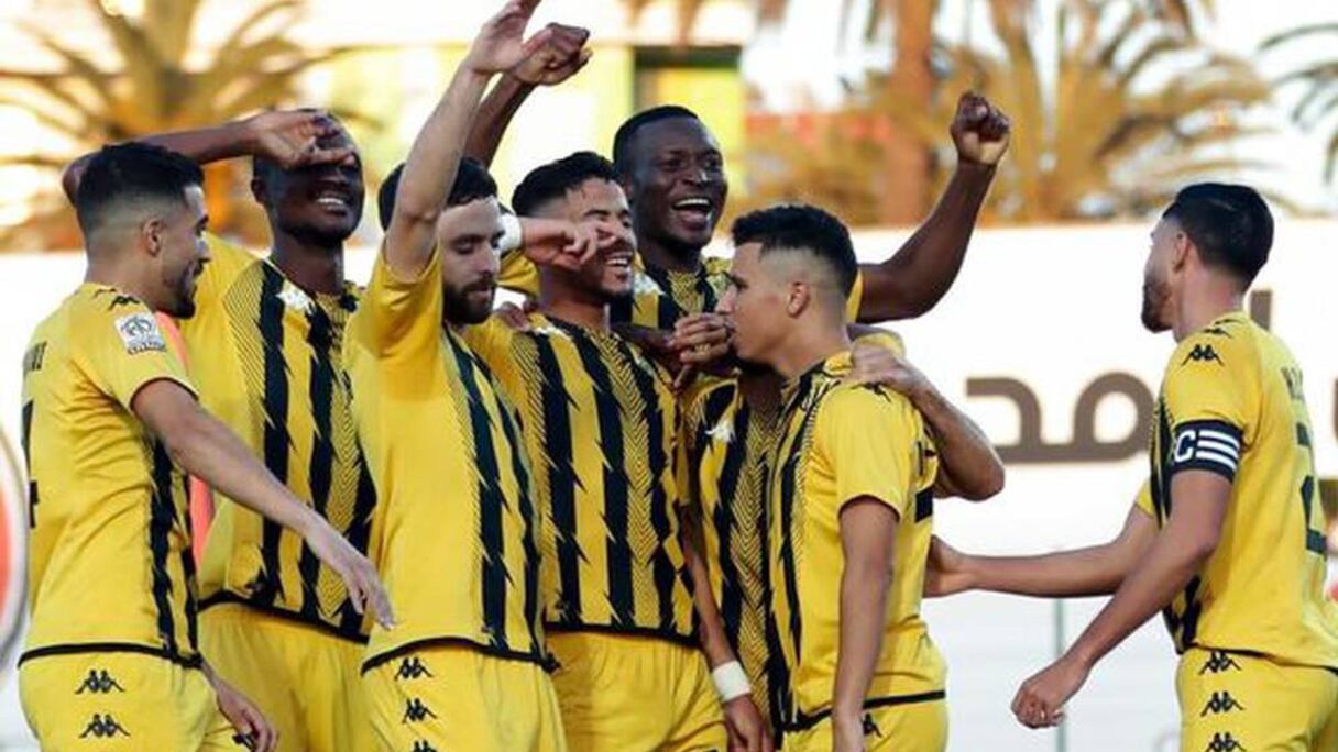 Les joueurs du Maghreb de Fès.