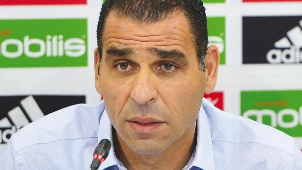 Kheïreddine Zetchi, président de la fédération algérienne de football.