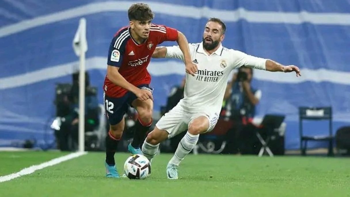 Abdessamad Ezzalzouli dans ses oeuvres en Liga.