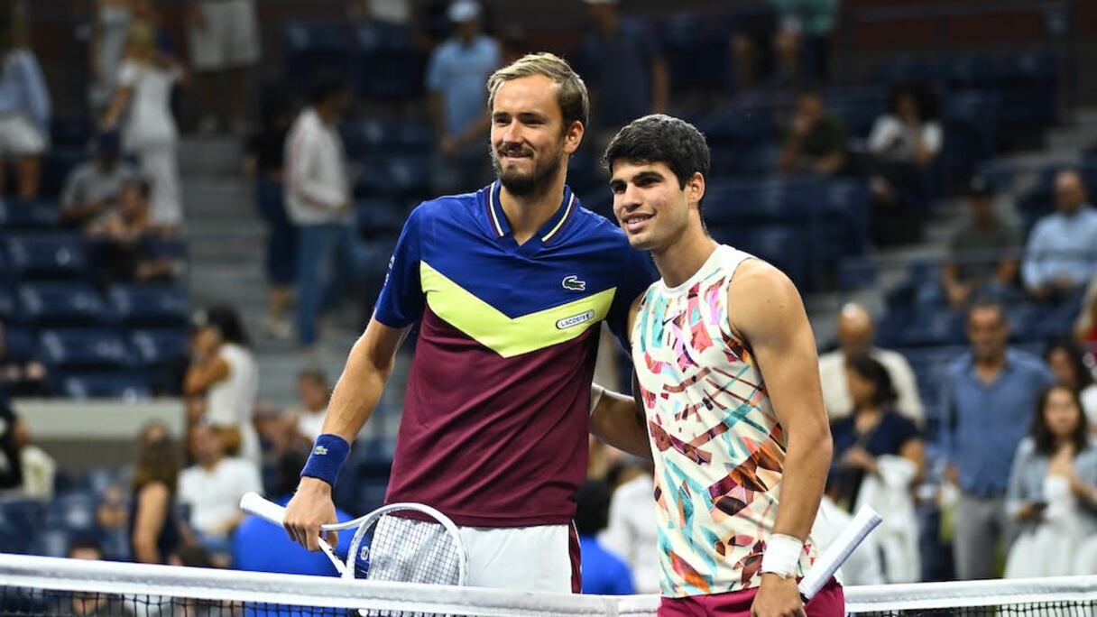 Alcaraz et Medvedev à Roland Garros