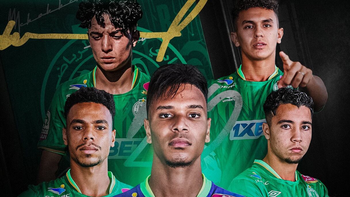 Le Raja de Casablanca prolonge le contrat de cinq joueurs.