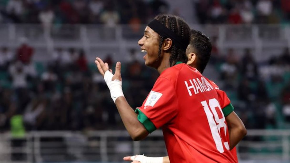 Mohamed Hamony, attaquant des Lionceaux de l'Atlas