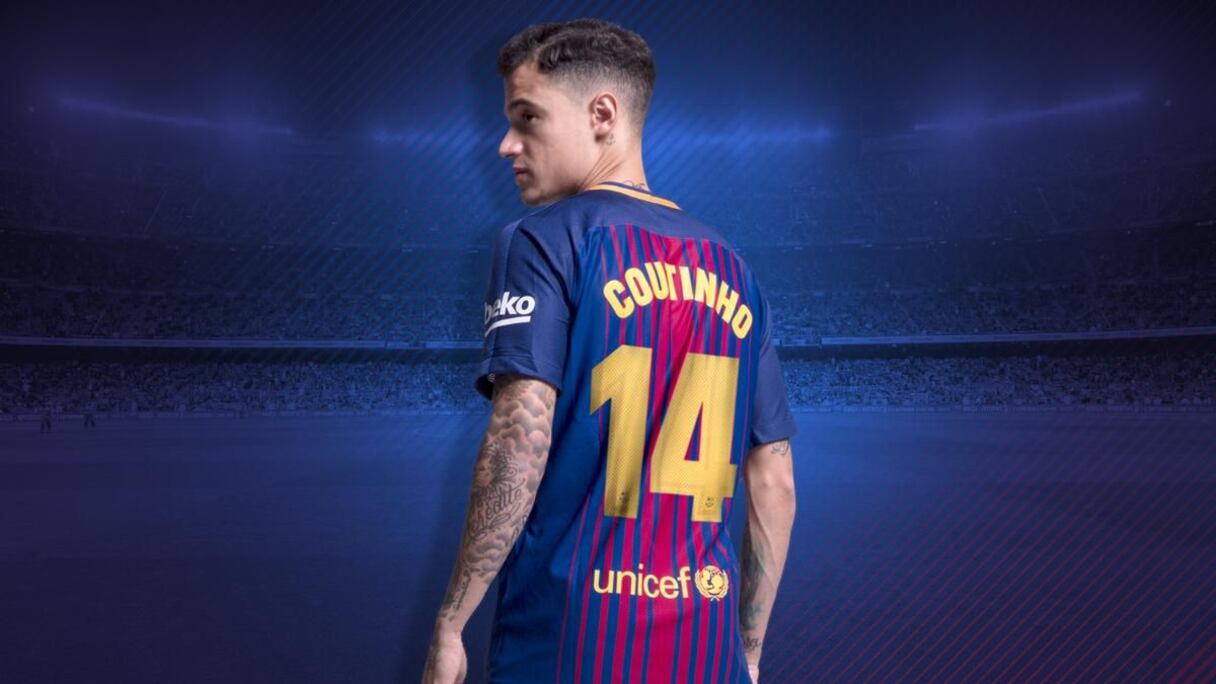 Philippe Coutinho, joueur du FC Barcelone.
