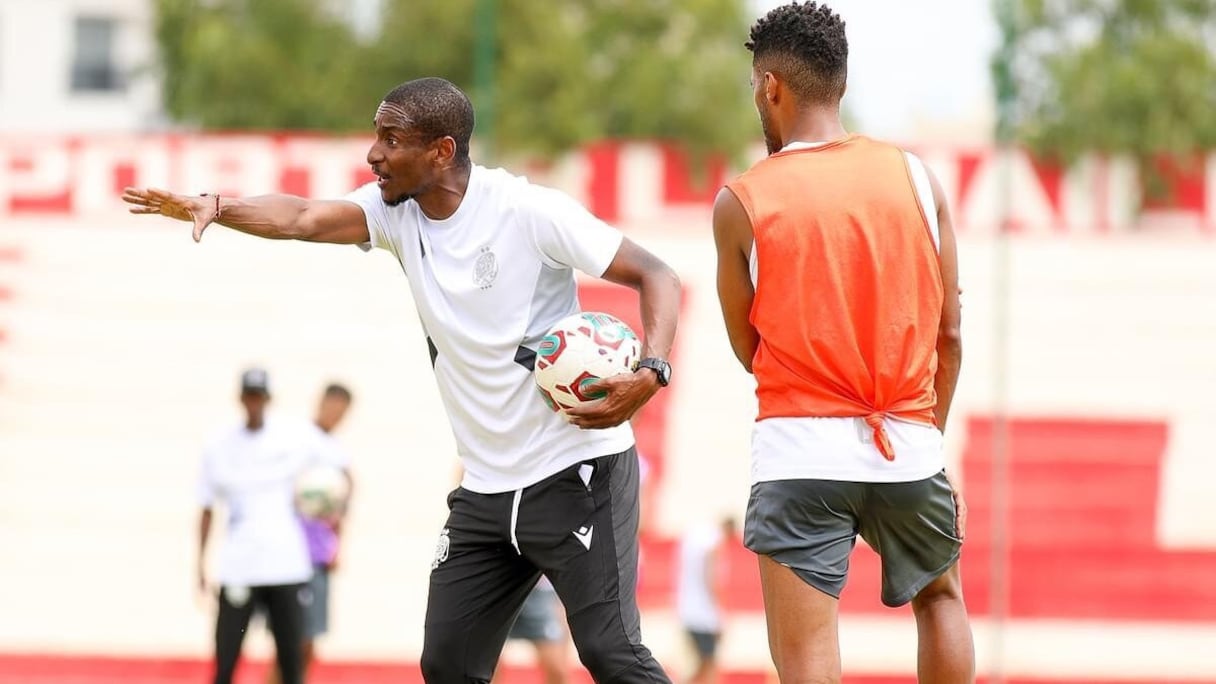 Rulani Mokwena, entraineur du Wydad de Casablanca.