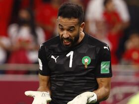 Anas Zniti, gardien du Raja de Casablanca et de l'équipe nationale.