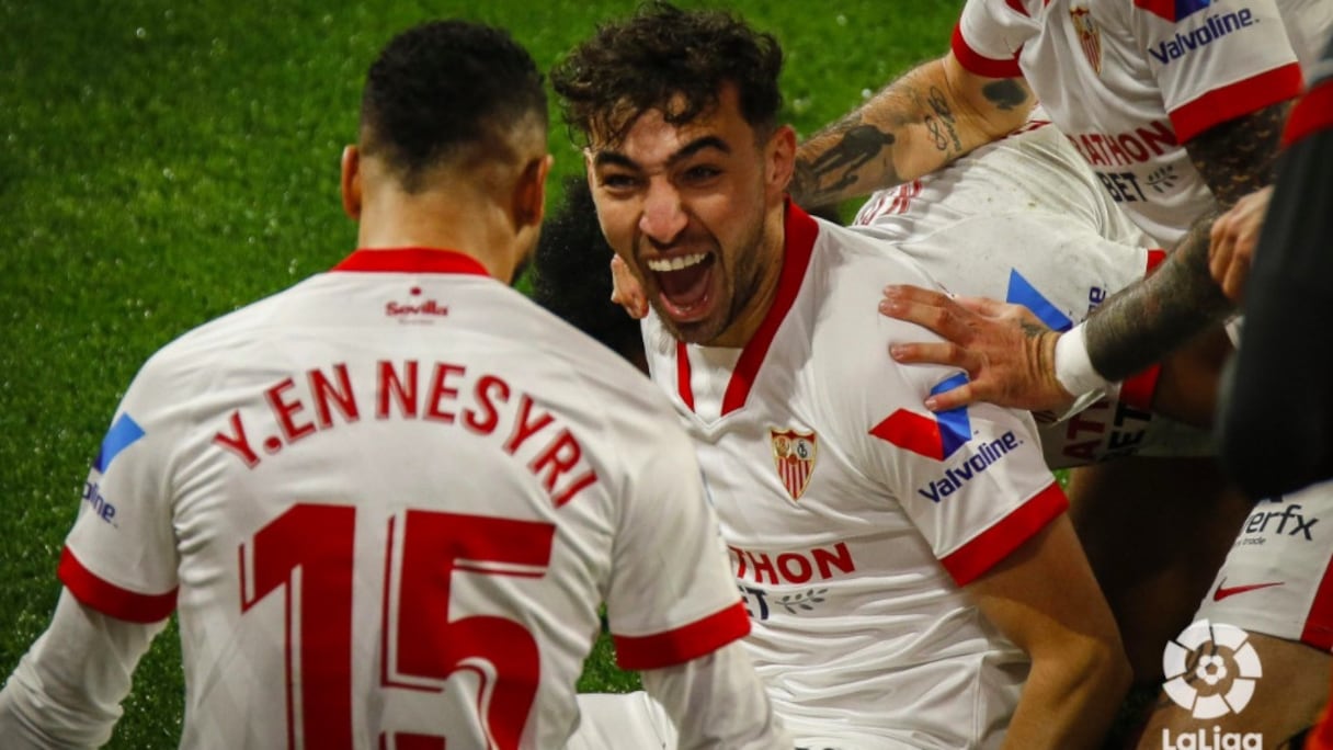 Youssef En-Nesyri et Munir El Haddadi.