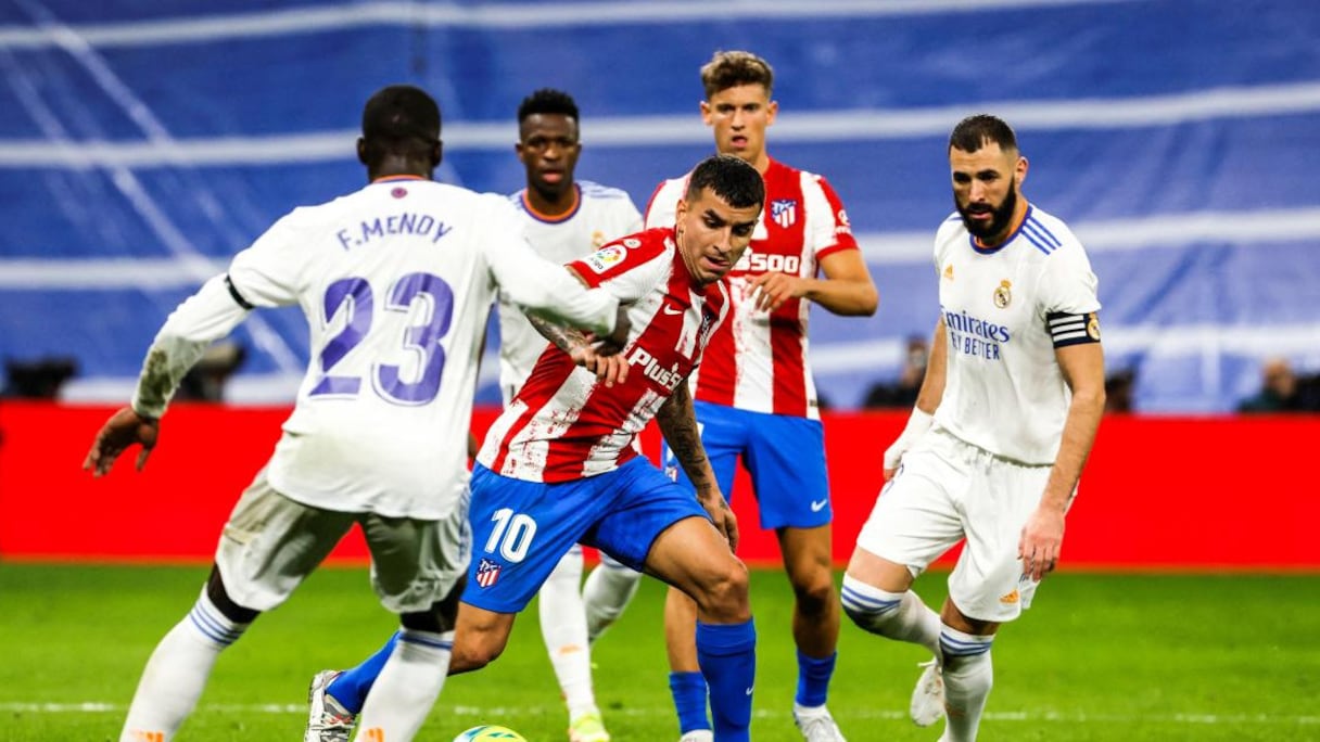 Un précédent derby entre l'Atlético et le Real à Madrid.