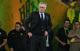 Carlo Ancelotti, sélectionneur du Brésil.