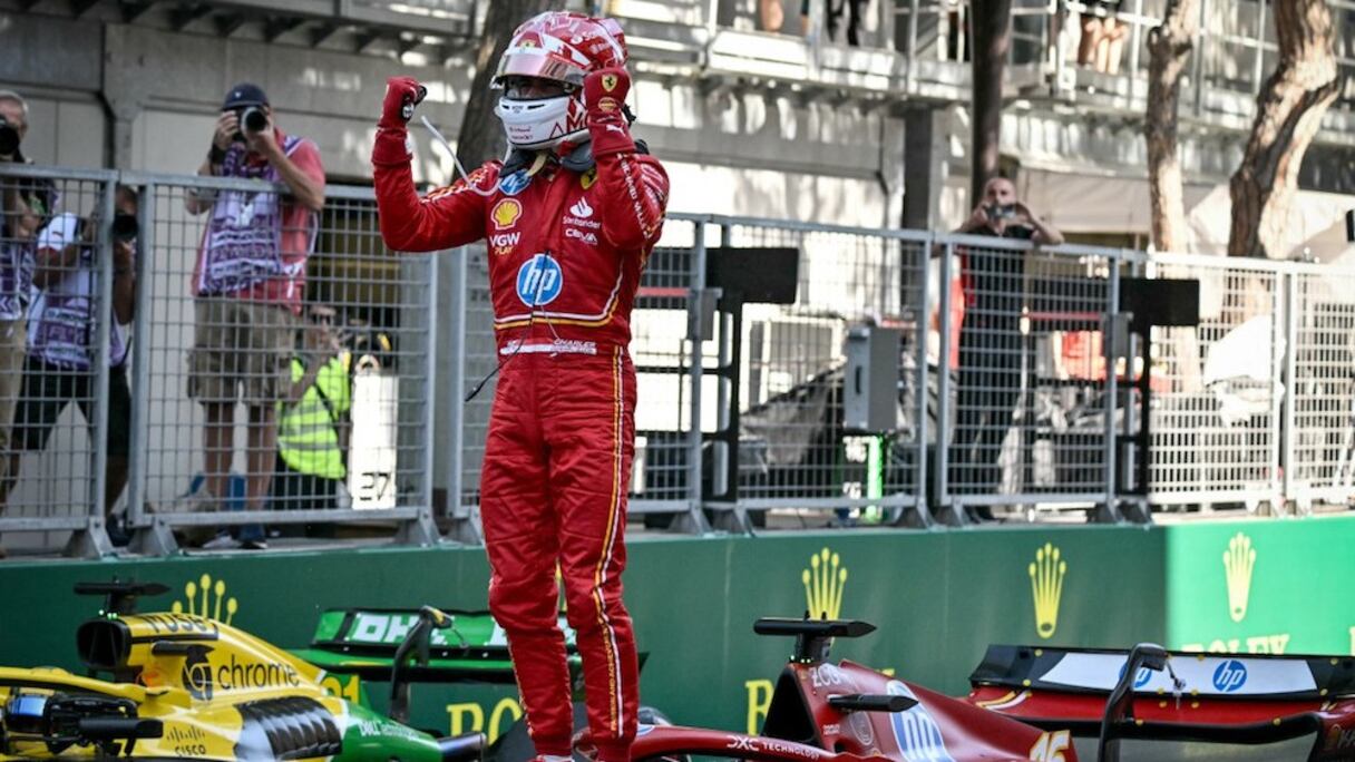 Charles Leclerc, pilote automobile monégasque de F1.