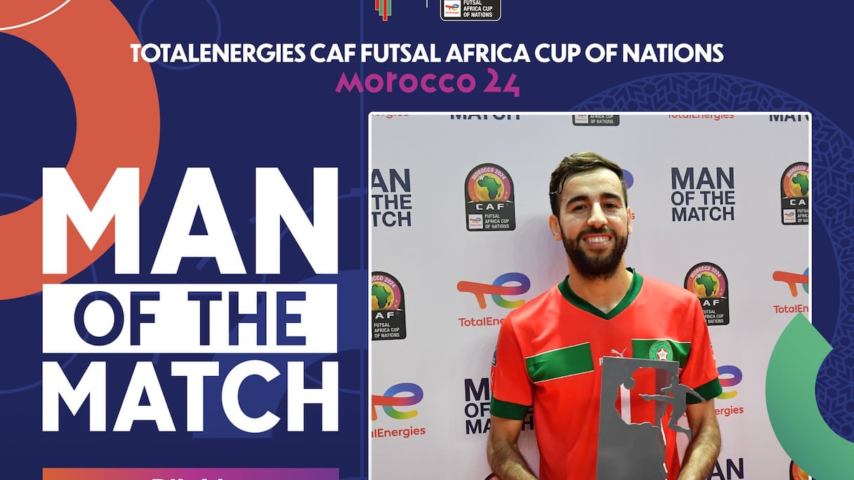 Bilal Bakkali élu homme du match à l'issue du match Maroc-Ghana