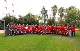 La délégation marocaine qui a pris part aux Jeux méditerranéens 2026.