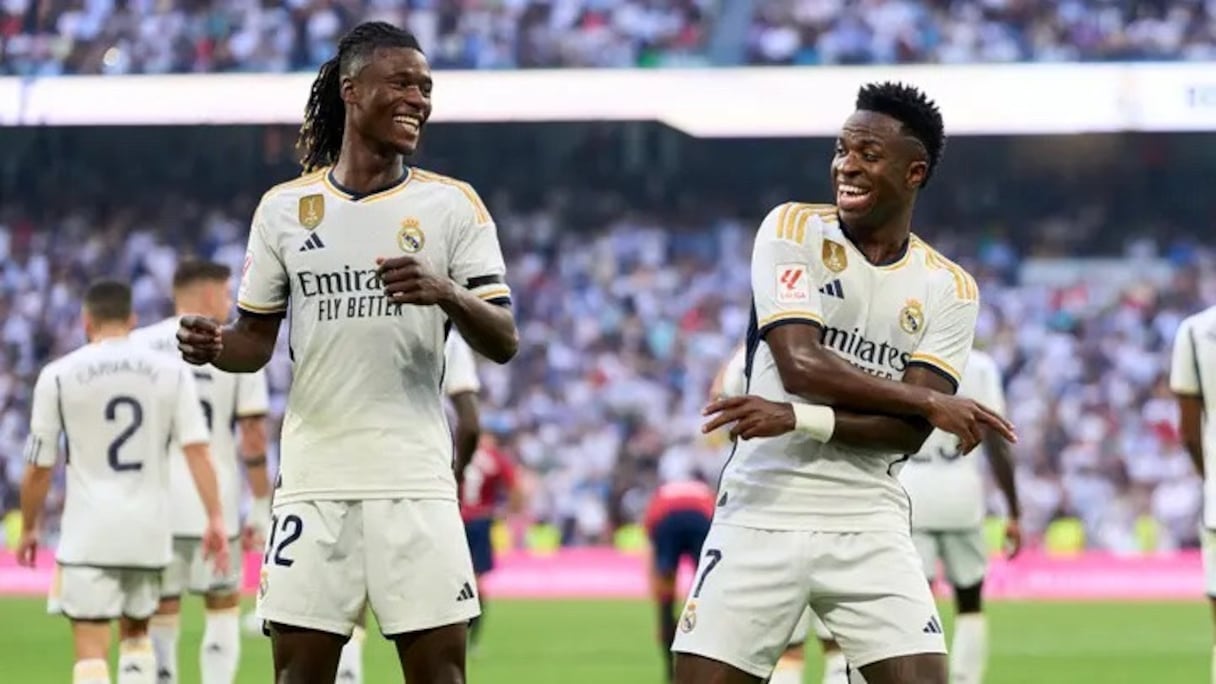 Camavinga et Vinicius.