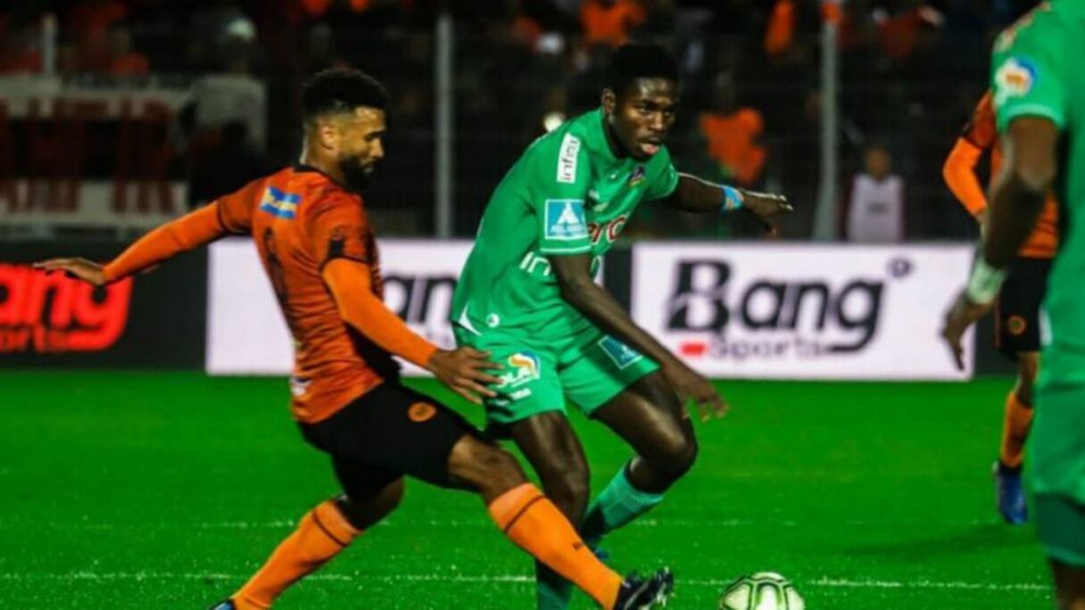 Un précédent match entre le Raja de Casablanca et la Renaissance de Berkane.