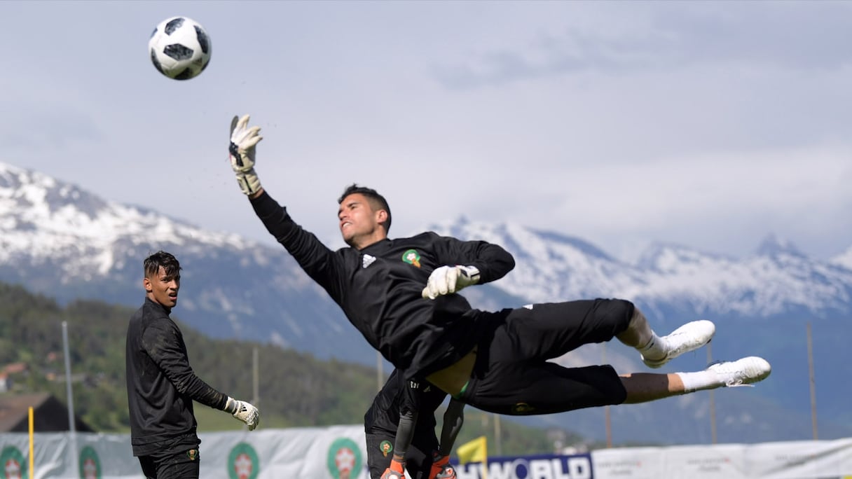 Munir Mohand Mohamedi, gardien des Lions de l'Atlas.