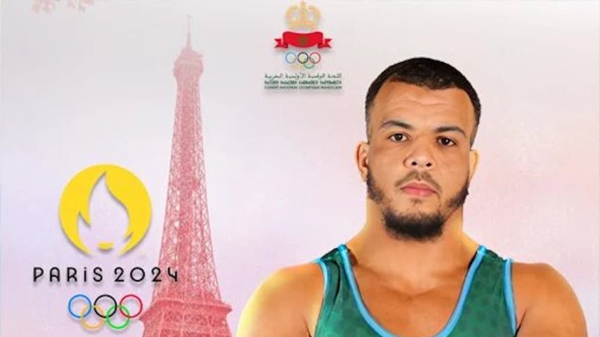 Oussama Assad, champion marocain de lutte.