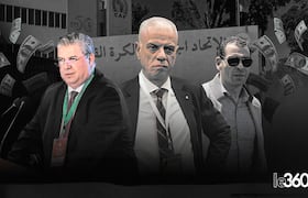 Charaf-Eddine Amara, Djahid Zefizef et Kheïreddine Zetchi, anciens présidents de la FAF.