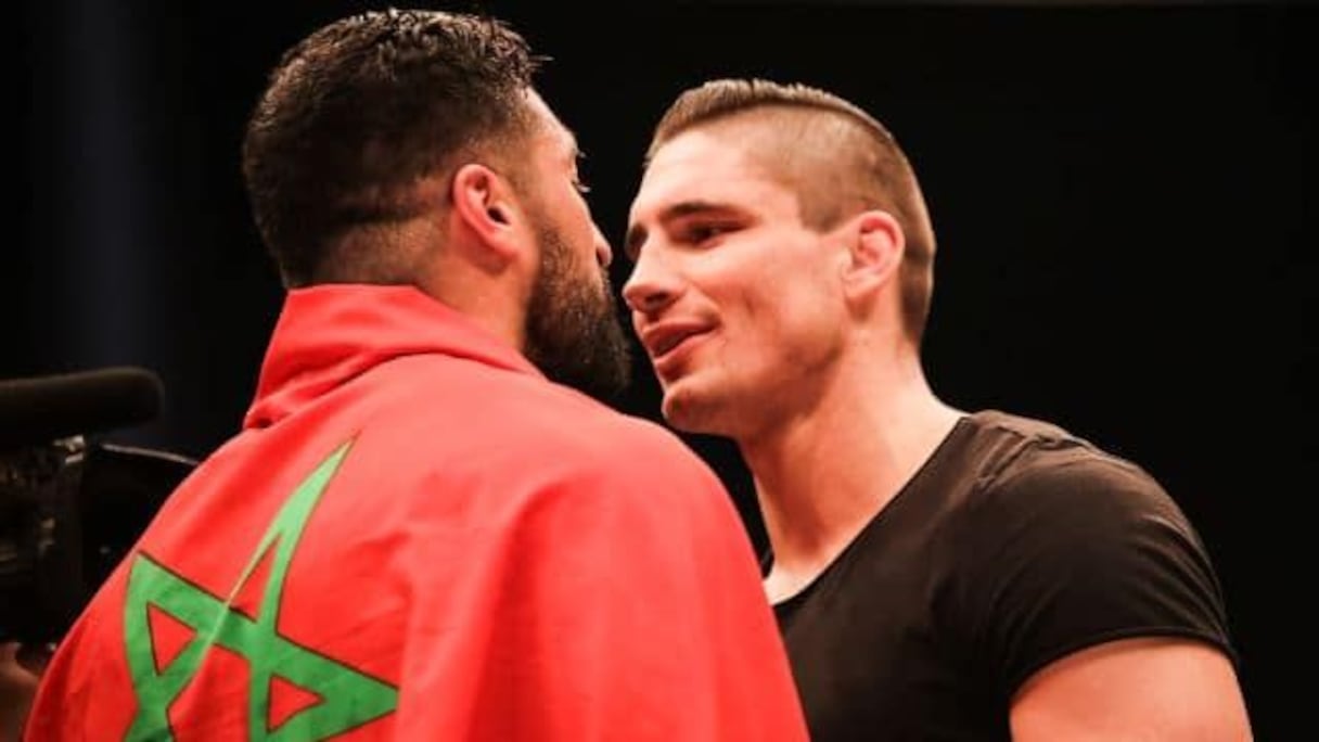 Jamal Ben Saddik et Rico Verhoeven lors d'un précédent duel.
