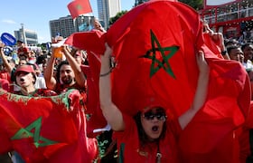 Supporters marocains à Atlanta