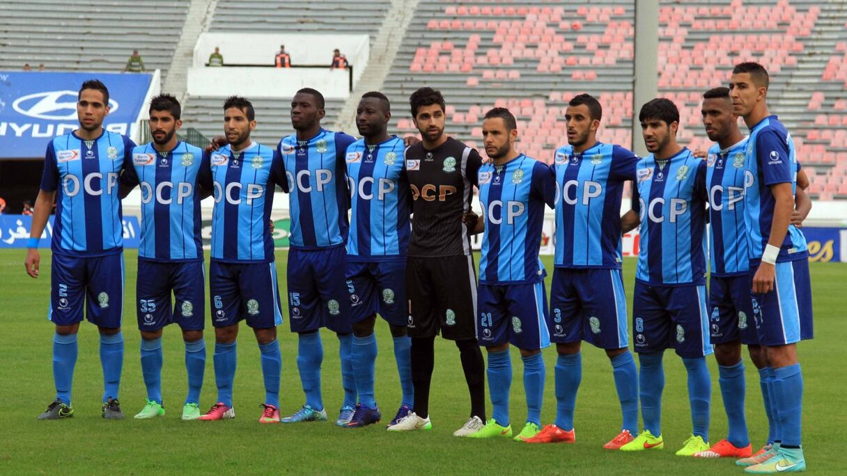 L'équipe de l'Olympique de Khouribga.