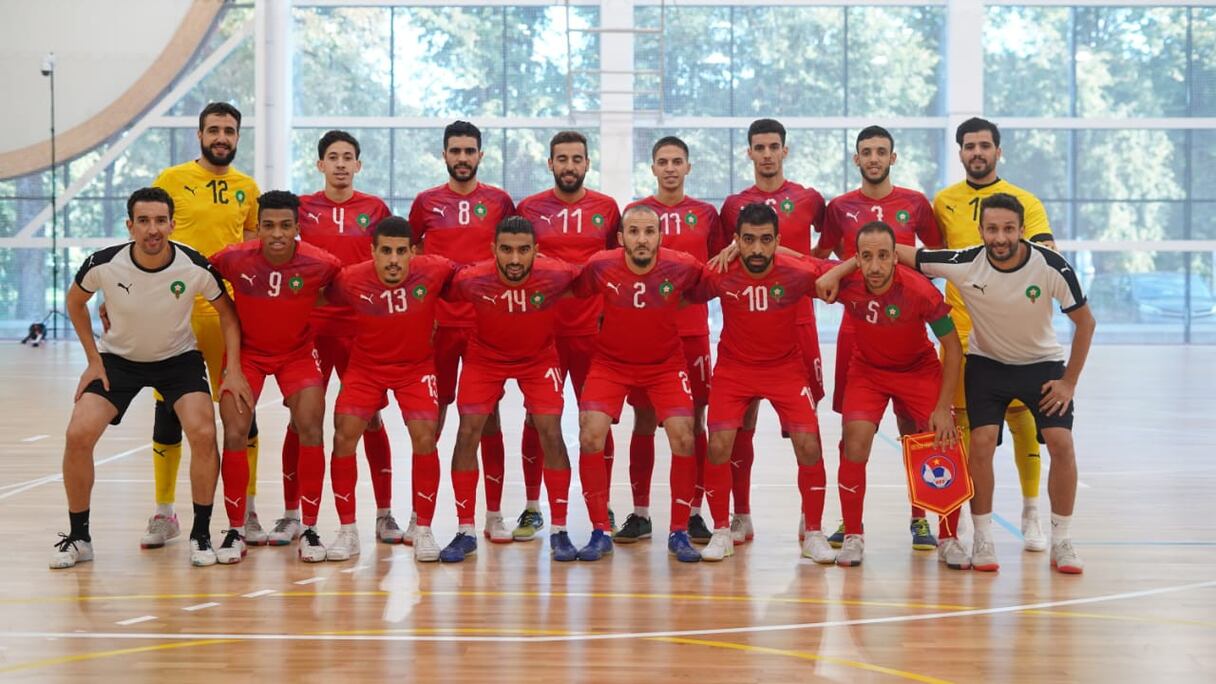 L'équipe nationale de futsal.