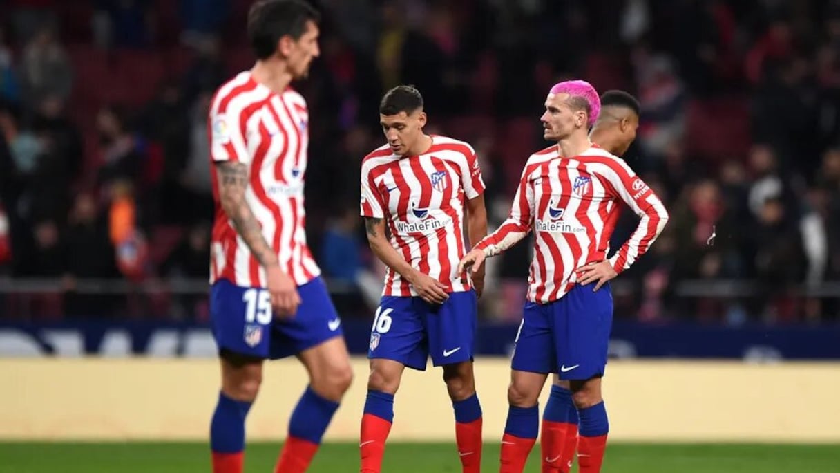 Les joueurs de l'Atlético Madrid.
